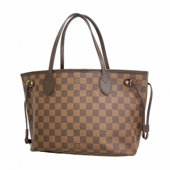 Louis Vuitton Damier Neverfull PM Tote Bag N51109 Ebene for Women - Picture 1 of 10